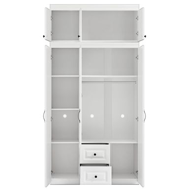 LINDSY 3D WARDROBE WITH TOP CABINET