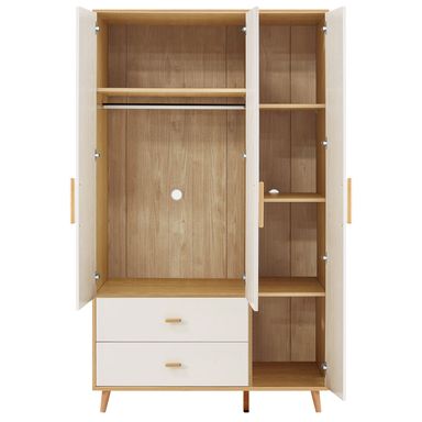 LINSY 3 DOOR + 2 DRAWER WARDROBE