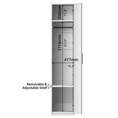 ZBOM (RIGHT MODULAR) SINGLE DOOR 