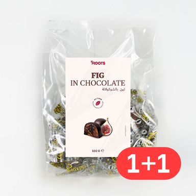 1+1 Roots Fig in Chocolate 150g