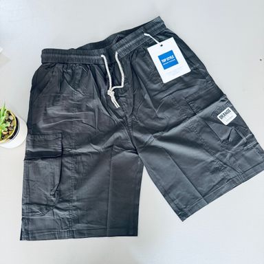 CARGO SHORTS - BLACK 