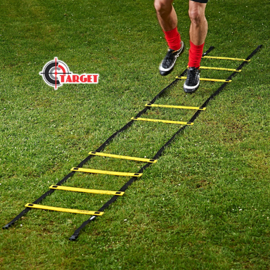 4m 6m 8m 10m Adjustable Agility Ladder Nylon Strap Jumping Ladder Fitness Football Training Equipment
