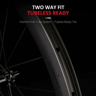 Elitewheels ENT-Disc 2.0 50 | 28 Carbon Wheelset