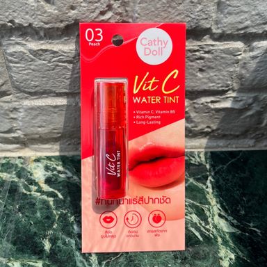 Cathy Doll Vit C Lip Tint 2.7g - Shade 03 Peach