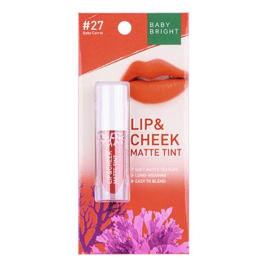 Baby Bright Lip & Cheek Matte Lipstick (2.4g) - #27 Baby Carrot