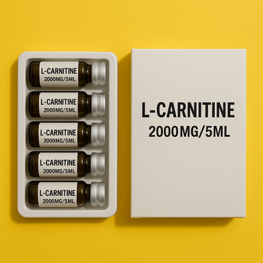 L-CARNITINE VIAL 2000mg/5ml (5 pack) 