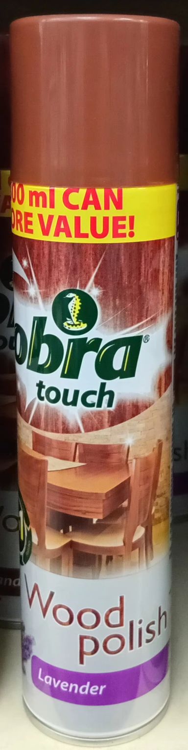 Cobra Touch Wood Polish Lavender 300ml