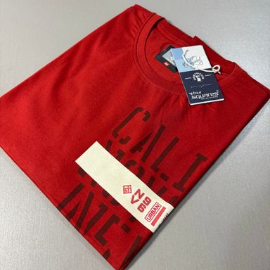 FOUR SQUARES T-SHIRTS - TERACOTTA
