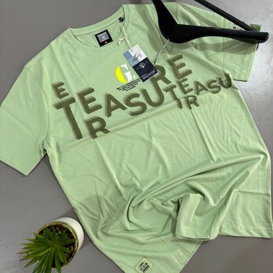 FOUR SQUARES T-SHIRTS - MINT GREEN