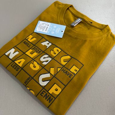 NO RULES T-SHIRTS -BURNT GOLD