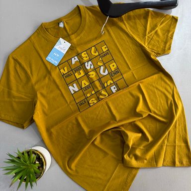 NO RULES T-SHIRTS -BURNT GOLD