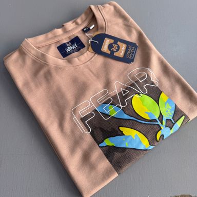 URBAN MYTH T-SHIRT -  BROWN 02