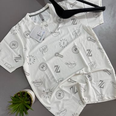 Radiology T-Shirts (PATTERNED- OFF-WHITE