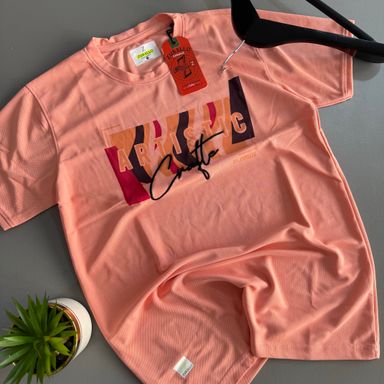Zurello Printed T-Shirts- LIGHT ORANGE