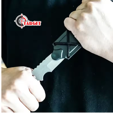 Fixed blade Pocket knife outdoor high hardness survival EDC knife multifunctional camping