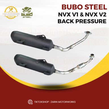 NVX V1 V2 BACK PRESSURE BUBO STEEL 