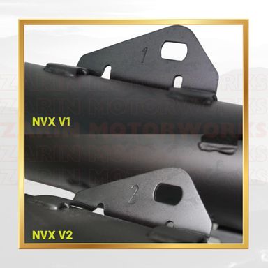 NVX V1 V2 BACK PRESSURE BUBO STEEL 