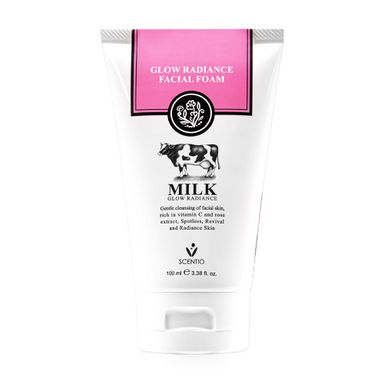 Scentio Milk Facial Foam (100ml) - Glow Radiance Facial Foam