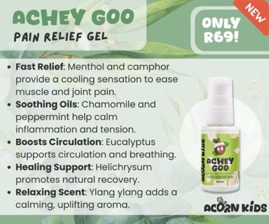 Achey Goo Pain Relief Gel 50ml
