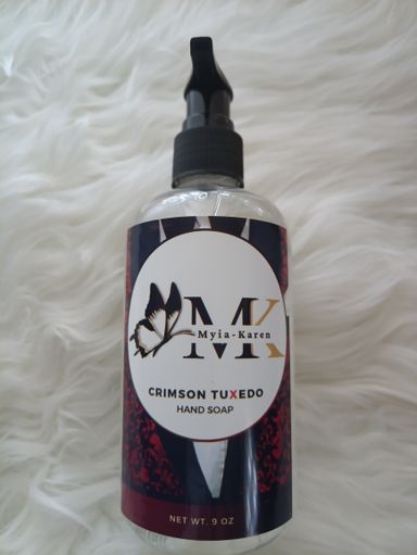 Crimson Tuxedo Hand Soap