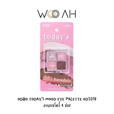 Odbo Today's mood Eye Palette 4g - 01