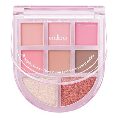 Odbo Romance Mood Eye Palette (6g) - #02 Pop Pink