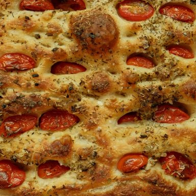 Cherry Tomatoes & Herbs Sourdough Focaccia