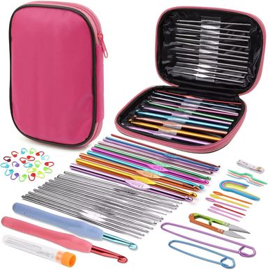 Yarn Crochet Knitting Needles Set Aluminium Knitting Needles