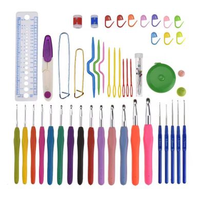 Yarn Crochet Knitting Needles Set Aluminium Knitting Needles