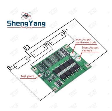 3S 25A Li-ion Lithium Battery Charger Protection Board (10005361)
