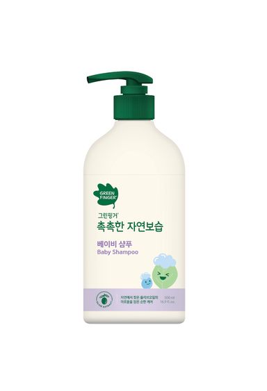 GREEN FINGER Moisturizing natural baby shampoo, 500 ml, 1 unit