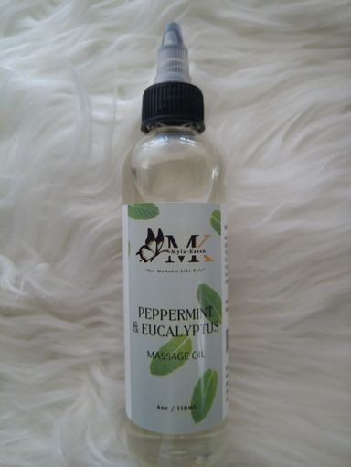 Peppermint & Eucalyptus Massage Oil