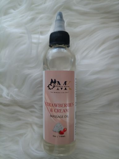 Strawberries & Cream Massage Oil