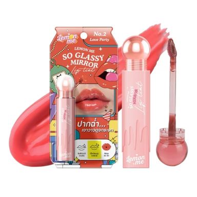 Lemon Me So Glassy Mirror Lip Tint (3.2g) - #02 Love Party