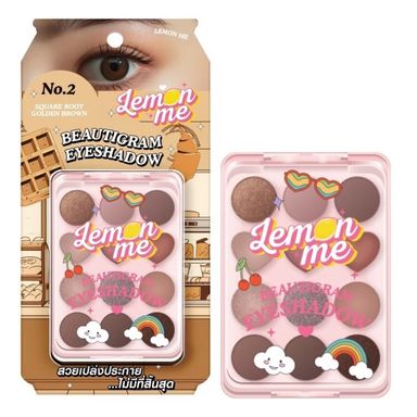 Lemon Me Beautigram Eyeshadow (12g) - Square Root Golden Brown