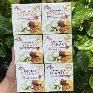 K Brother Thanaka Jasmine Soap (Pack of 12)