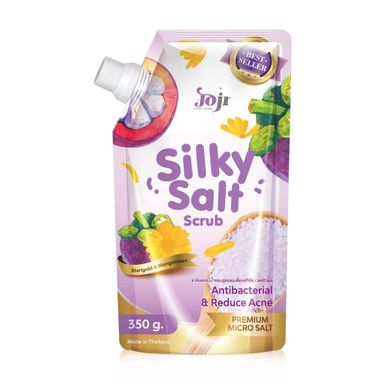 Joji Silky Salt Scrub (350g) - Marigold & Mangosteen