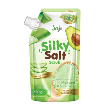 Joji Silky Salt Scrub (350g) - Aloe Vera & Avocado