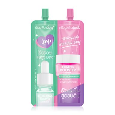 Joji Sachet 2in 1 Plumping Booster Essence + Firming Boster (1 box = 6 sachets)