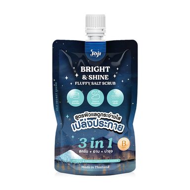 Joji Fluffy Salt Scrub 350g - Bright & Shine