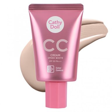 Cathy Doll CC Cream 20ml - Pink Color Control  (#01 Light Beige)