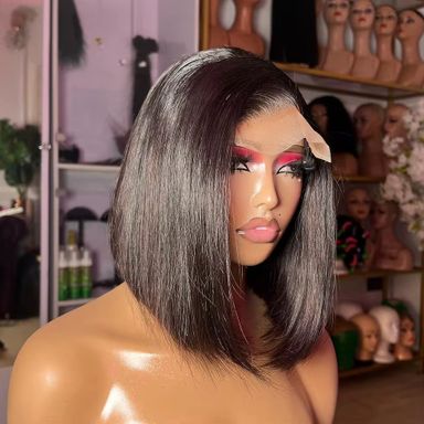 💯 human hair Chinese bone straight 