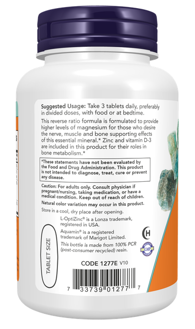 Magnesium and Calcium with Zinc and D-3