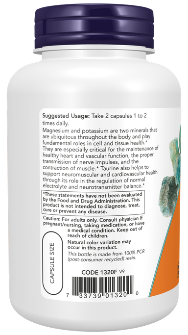 Magnesium & Potassium Aspartate with Taurin