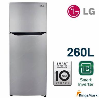 Réfrigérateur LG à montage en surface avec compresseur intelligent Inverter REF322 260 L