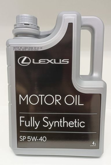 LEXUS New SP 5W40 Fully Synthetic Engine Oil 4L