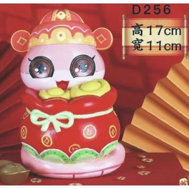 DIY God of Fortune CNY Piggybank Painting