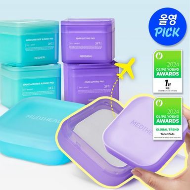 Oliveyoung - Mediheal Toner Pad 100+100 (+ travel case)