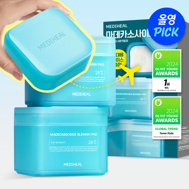 Oliveyoung - Mediheal Toner Pad 100+100 (+ travel case)
