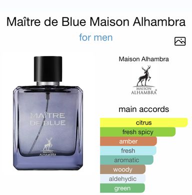 Maître de Blue by Maison Alhambra